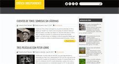 Desktop Screenshot of criticaindependiente.com