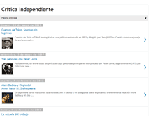 Tablet Screenshot of criticaindependiente.com